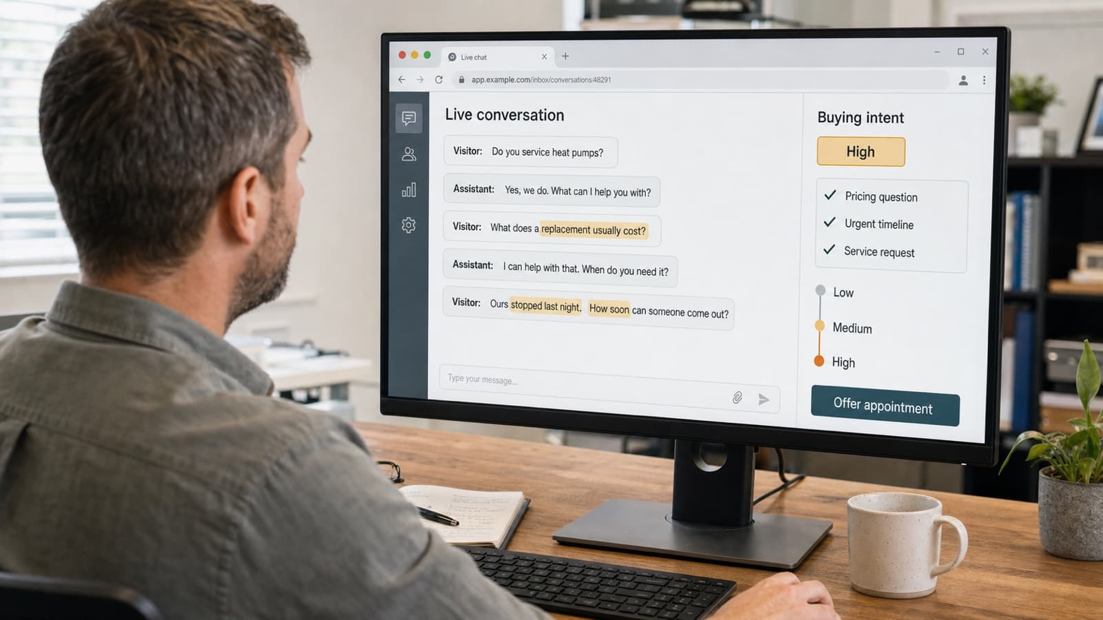 How Chatbots Detect Buying Intent in Real Time